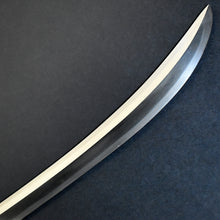 Load image into Gallery viewer, Authentic JAPANESE SAMURAI KATANA SWORD NAGINATA KUNITSUGU 國次 signed w/NTHK CERTIFICATE ANTIQUE DOUBLE EDGED BLADE