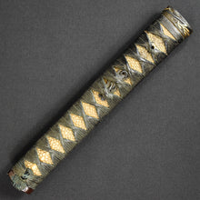 Load image into Gallery viewer, Authentic NIHONTO JAPANESE SAMURAI LONG SWORD KATANA KANETSUNE 兼常 w/NBTHK KICHO PAPER w/KOSHIRAE and SHIRASAYA ANTIQUE 72.4cm