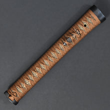 Load image into Gallery viewer, Authentic JAPANESE SAMURAI KATANA SWORD WAKIZASHI CHIGO SWORD 稚児刀 JYUMYO 寿命 w/NTHK CERTIFICATE w/KOSHIRAE ANTIQUE
