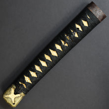 Load image into Gallery viewer, Authentic NIHONTO JAPANESE SAMURAI LONG SWORD KATANA FUJIWARA TAKADA 藤原高田 w/NBTHK HOZON PAPER w/KOSHIRAE ANTIQUE