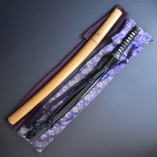 Load image into Gallery viewer, Authentic JAPANESE SAMURAI KATANA SWORD WAKIZASHI KIYOMITSU 清光 signed w/NBTHK KICHO PAPER w/KOSHIRAE ANTIQUE