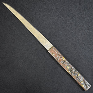 Authentic JAPANESE SAMURAI KATANA SWORD WAKIZASHI KANEZUMI 兼住 signed w/NBTHK KICHO PAPER w/KOSHIRAE ANTIQUE