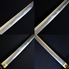 Load image into Gallery viewer, Authentic NIHONTO JAPANESE SAMURAI LONG SWORD KATANA YOSHIKUNI 吉國 signed w/NBTHK HOZON PAPER w/KOSHIRAE ANTIQUE