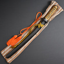 Load image into Gallery viewer, Authentic JAPANESE SAMURAI KATANA SWORD WAKIZASHI JYUMYO 寿命 signed w/NBTHK TOKUBETSU KICHO PAPER x2 w/KOSHIRAE ANTIQUE