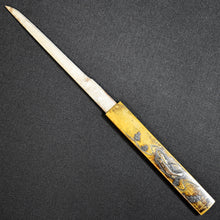 Load image into Gallery viewer, Authentic JAPANESE SAMURAI KATANA SWORD WAKIZASHI TADAHIRO 忠廣 signed w/NBTHK TOKUBETSU KICHO PAPER w/KOSHIRAE ANTIQUE