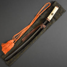 Load image into Gallery viewer, Authentic JAPANESE SAMURAI KATANA SWORD WAKIZASHI KANESADA 兼定 w/NTHK CERTIFICATE ANTIQUE