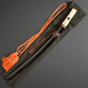 Authentic JAPANESE SAMURAI KATANA SWORD WAKIZASHI KANESADA 兼定 w/NTHK CERTIFICATE ANTIQUE