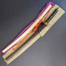 Load image into Gallery viewer, Authentic NIHONTO JAPANESE SAMURAI LONG SWORD KATANA YASUKUNI 安国 signed w/NBTHK TOKUBETSU KICHO PAPER w/KOSHIRAE and SHIRASAYA ANTIQUE