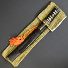 Load image into Gallery viewer, Authentic JAPANESE SAMURAI KATANA SWORD TANTO JYUMYO 寿命 w/NBTHK KICHO PAPER ANTIQU