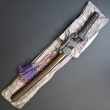 Load image into Gallery viewer, Authentic JAPANESE SAMURAI KATANA SWORD WAKIZASHI TANEMITSU 胤光 w/NBTHK KICHO PAPER w/KOSHIRAE ANTIQUE