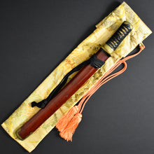Load image into Gallery viewer, Authentic JAPANESE SAMURAI KATANA SWORD WAKIZASHI TOSHINAGA 壽長 signed w/NBTHK KICHO PAPER w/KOSHIRAE ANTIQUE