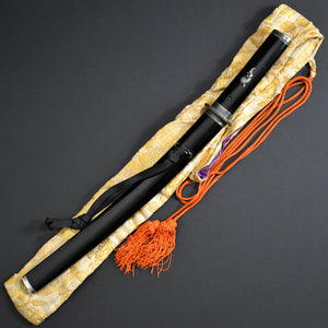 Authentic NIHONTO JAPANESE SAMURAI SWORD WAKIZASHI TSUNATOMO 綱倫 signed w/NTHK CERTIFICATE w/KOSHIRAE ANTIQUE