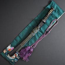 Load image into Gallery viewer, Authentic JAPANESE SAMURAI KATANA SWORD WAKIZASHI JYUMYOU 寿命 signed w/NBTHK HOZON PAPER ANTIQUE