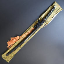 Load image into Gallery viewer, Authentic NIHONTO JAPANESE SAMURAI LONG SWORD KATANA FUJIWARA TAKADA 藤原高田 w/NBTHK HOZON PAPER w/KOSHIRAE ANTIQUE
