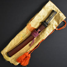 Load image into Gallery viewer, Authentic JAPANESE SAMURAI KATANA SWORD TANTO MUNECHIKA 宗近 w/NTHK CERTIFICATE ANTIQUE
