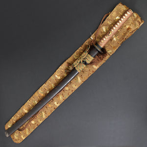 Authentic NIHONTO JAPANESE SAMURAI LONG SWORD KATANA OWARIZEKI 尾張関 w/NBTHK HOZON PAPER w/KOSHIRAE ANTIQUE