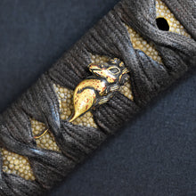 Load image into Gallery viewer, Authentic JAPANESE SAMURAI KATANA SWORD WAKIZASHI TADAHIRO 忠廣 signed w/NBTHK TOKUBETSU KICHO PAPER w/KOSHIRAE ANTIQUE