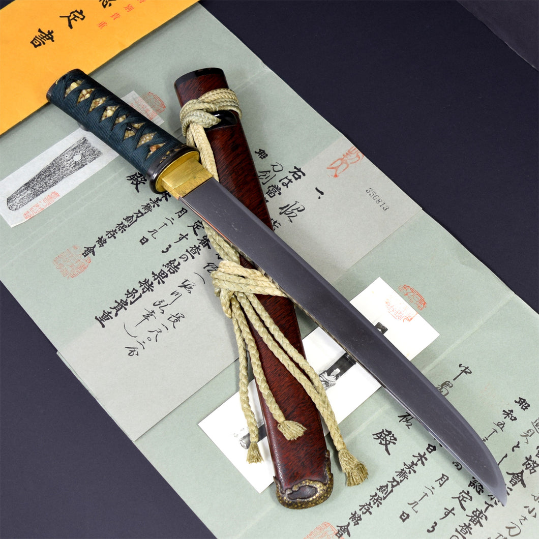 Self-defense Japanese Samurai Tanto Sword Sharp Knife Shiny Carbon Steel  Blade