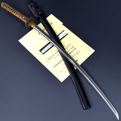 Authentic NIHONTO JAPANESE SAMURAI LONG SWORD KATANA SENJUIN 千手院 w/NBTHK HOZON PAPER w/KOSHIRAE ANTIQUE