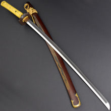 Load image into Gallery viewer, Authentic NIHONTO JAPANESE SAMURAI LONG SWORD KATANA HIROTAKA 汎隆 w/NBTHK TOKUBETSU KICHO PAPER w/KOSHIRAE ANTIQUE 72.4cm