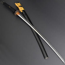 Load image into Gallery viewer, Authentic NIHONTO JAPANESE SAMURAI LONG SWORD KATANA MORIMITSU 守光 w/NTHK CERTIFICATE w/KOSHIRAE ANTIQUE