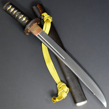 Load image into Gallery viewer, Authentic JAPANESE SAMURAI KATANA SWORD TANTO HIROMITSU 弘光 signed w/NBTHK HOZON PAPER ANTIQUE