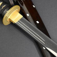 Load image into Gallery viewer, Authentic JAPANESE SAMURAI KATANA SWORD TANTO RYOUKAI 了戒 w/NBTHK HOZON PAPER ANTIQUE