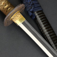 Load image into Gallery viewer, Authentic NIHONTO JAPANESE SAMURAI LONG SWORD KATANA FUYUHIRO 冬廣 signed w/NBTHK TOKUBETSU KICHO PAPERx2 w/KOSHIRAE ANTIQUE