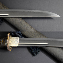 Load image into Gallery viewer, Authentic JAPANESE SAMURAI KATANA SWORD TANTO KANESAKI 兼先 w/NBTHK KICHO PAPER ANTIQUE