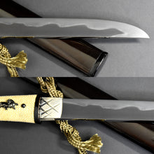 Load image into Gallery viewer, Authentic JAPANESE SAMURAI KATANA SWORD TANTO KATSUICHI 克一 w/NBTHK HOZON PAPER ANTIQUE