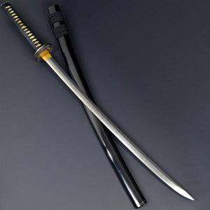 Authentic NIHONTO JAPANESE SAMURAI LONG SWORD KATANA AKIHIRO 秋広 signed w/NTHK CERTIFICATE w/KOSHIRAE HITATSURA BLADE ANTIQUE