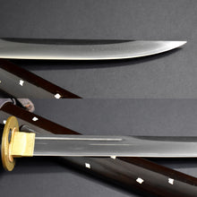 Load image into Gallery viewer, Authentic JAPANESE SAMURAI KATANA SWORD TANTO RYOUKAI 了戒 w/NBTHK HOZON PAPER ANTIQUE