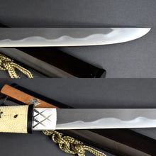 Load image into Gallery viewer, Authentic JAPANESE SAMURAI KATANA SWORD TANTO KATSUICHI 克一 w/NBTHK HOZON PAPER ANTIQUE