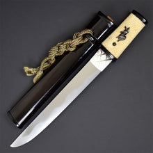 Load image into Gallery viewer, Authentic JAPANESE SAMURAI KATANA SWORD TANTO KATSUICHI 克一 w/NBTHK HOZON PAPER ANTIQUE