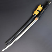 Load image into Gallery viewer, Authentic NIHONTO JAPANESE SAMURAI LONG SWORD KATANA MORIMITSU 守光 w/NTHK CERTIFICATE w/KOSHIRAE ANTIQUE