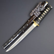 Load image into Gallery viewer, Authentic JAPANESE SAMURAI KATANA SWORD TANTO RYOUKAI 了戒 w/NBTHK HOZON PAPER ANTIQUE