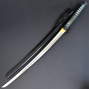 Authentic NIHONTO JAPANESE SAMURAI LONG SWORD KATANA HIROFUSA 広房 w/NTHK CERTIFICATE w/KOSHIRAE ANTIQUE