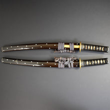 Load image into Gallery viewer, Authentic JAPANESE SAMURAI KATANA SWORD TANTO RYOUKAI 了戒 w/NBTHK HOZON PAPER ANTIQUE