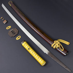 Authentic NIHONTO JAPANESE SAMURAI LONG SWORD KATANA HIROTAKA 汎隆 w/NBTHK TOKUBETSU KICHO PAPER w/KOSHIRAE ANTIQUE 72.4cm