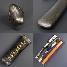 Load image into Gallery viewer, Authentic JAPANESE SAMURAI KATANA SWORD TANTO KANESAKI 兼先 w/NBTHK KICHO PAPER ANTIQUE