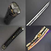 Load image into Gallery viewer, Authentic NIHONTO JAPANESE SAMURAI LONG SWORD KATANA MORIMITSU 守光 w/NTHK CERTIFICATE w/KOSHIRAE ANTIQUE